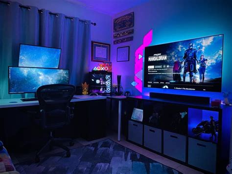 My Little Cave Battlestation Video Game Rooms Video Game Room Decor