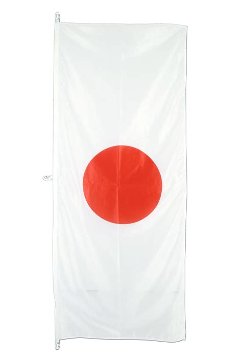 Die proportion der japanische flagge beträgt 2:3. Japan Hochformat Flagge 80 x 200 cm - FlaggenPlatz Shop