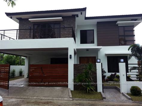 2 Storey Residence Modern Zen Los Baños Laguna Cm Builders