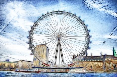 London Eye Sketch