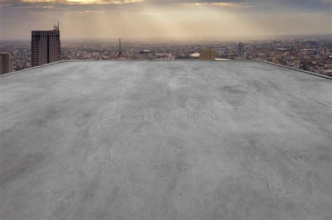 Rooftop Of The Building Stock Photo Image Of City Area 173398056