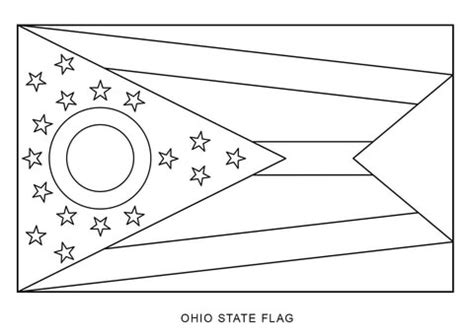 You might also be interested in coloring pages from utah, north american flags categories. Flag of Ohio coloring page | Free Printable Coloring Pages