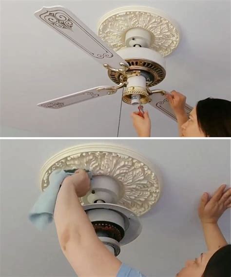 How To Update An Old Ceiling Fan Diy Hometalk
