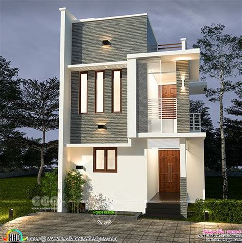 Beautiful Elegant Low Budget Contemporary Style Residence Kerala