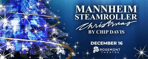 Mannheim Steamroller Christmas Tickets Rosemont Goldstar