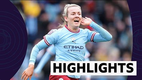 Wsl Highlights Manchester City Women 2 0 Chelsea Women Bbc Sport