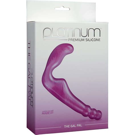 Platinum Silicone Gal Pal Strapless Strap On Dong 8 Inch Lavender Ebay
