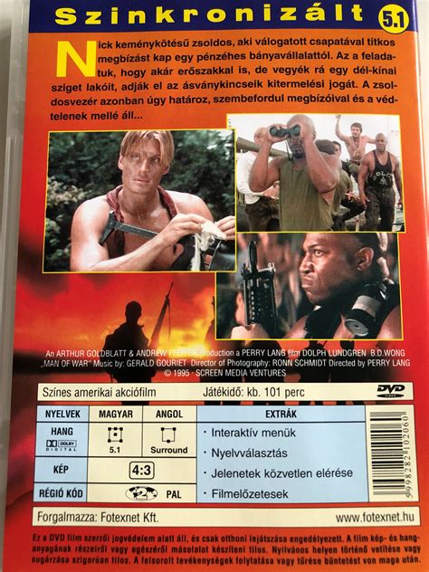 Men Of War Dvd 1994 Dzsungelháború Directed By Perry