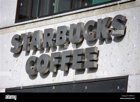 Starbucks Coffee Signage Hi Res Stock Photography And Images Alamy