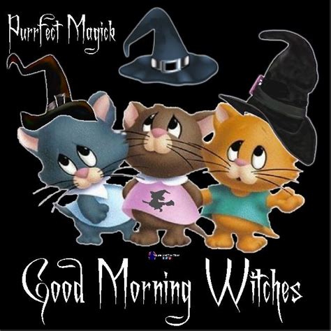 Good Morning Witches Good Morning Happy Monday Cute Good Morning