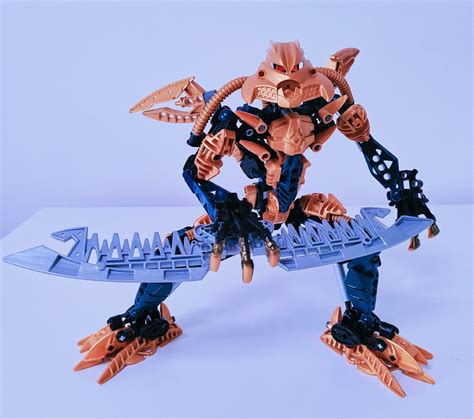 Lego Bionicle Voya Nui Titan 8734 Brutaka Set Ebay