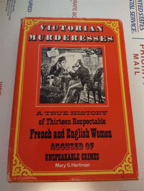 an old book with the title victorian murderesss written in red and yellow on it