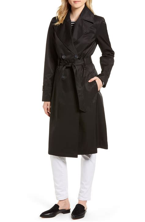 Via Spiga Double Breasted Trench Coat Nordstrom