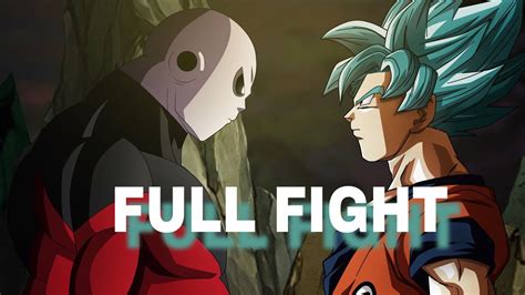 Goku Vs Jiren Full Fight Amv Youtube