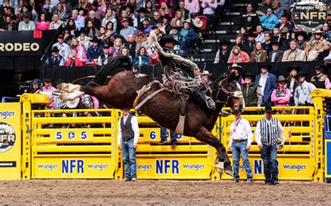 Wild Rides And High Fives Saddle Bronc Riders Unleash At Nfr Go