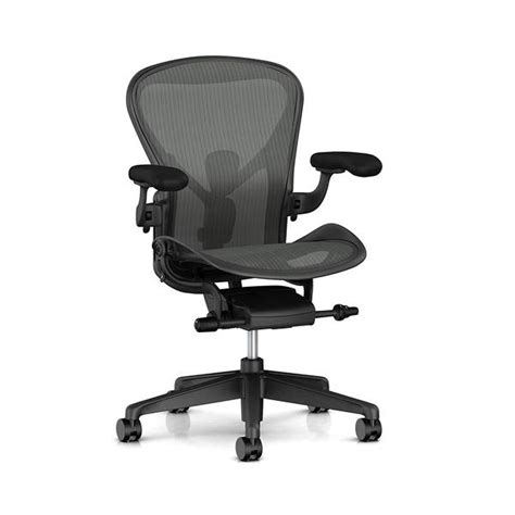 Herman Miller Aeron Chair Posturefit Sl Size B Remastered V2 Office