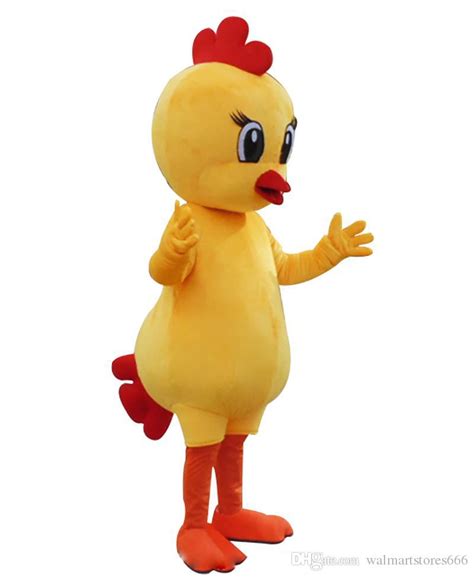 2019 High Quality Little Chick Mascot Costume Cute Easter Day Fancy Party Dress Halloween