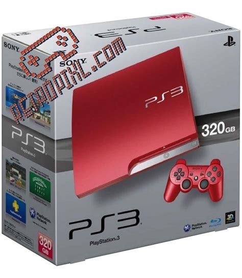 Sony Playstation 3 Ps3 Scarlet Red Limited Edition Retropixl