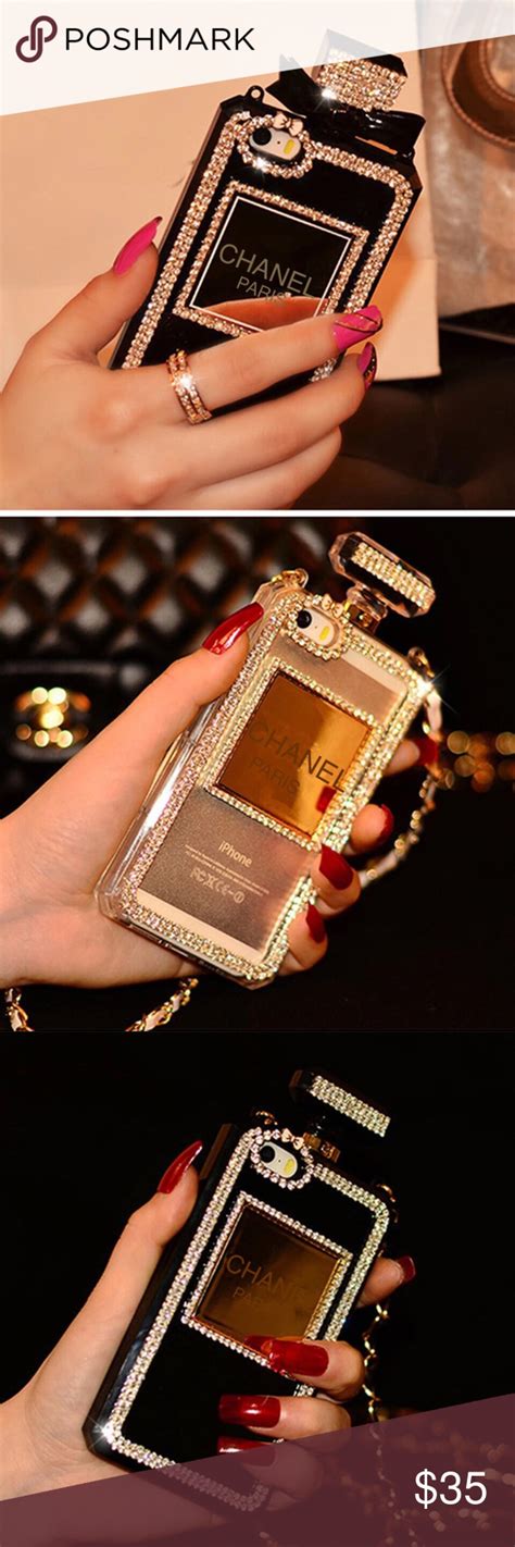 Iphone 6 And 7 Rhinestone Phone Case Brand New Chanel Paris Rhinestone