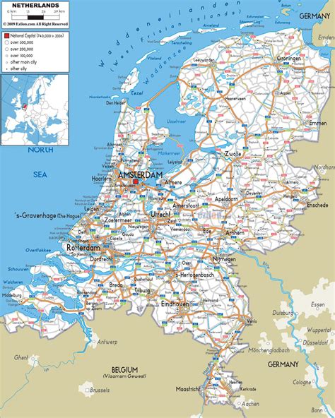 Mapa De Carreteras Holanda Mapa Lineas Porn Sex Picture