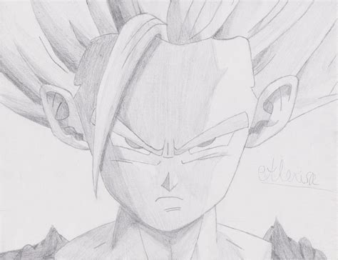 Step by step drawing tutorial on how to draw super saiyan 2 gohan, from the anime dragon ball z. Dragon Ball Z Drawing: Super Saiyan 2 (Teen) Gohan by ...