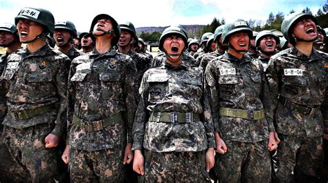 South Korean Army Men