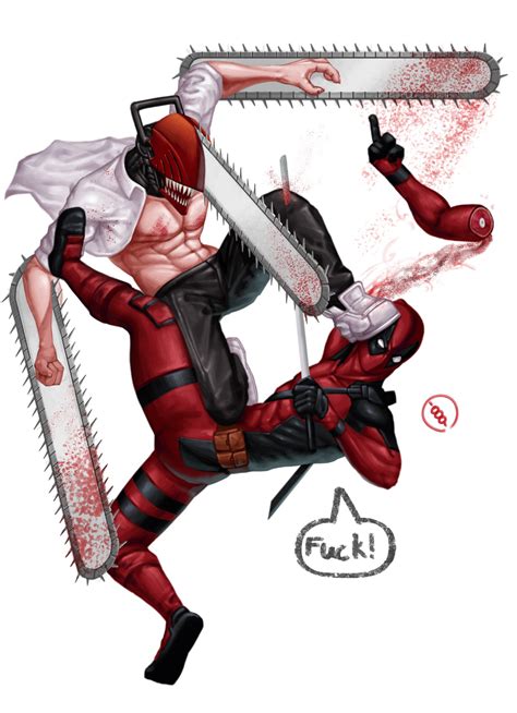 Denji Chainsaw Man Vs Deadpool 616 Marvel Battles Comic Vine