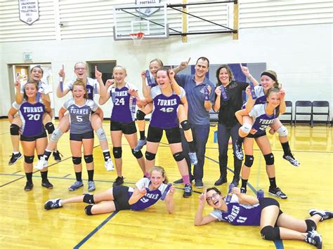 Turner Volleyball Wins Second Straight League Title Berthoud Weekly