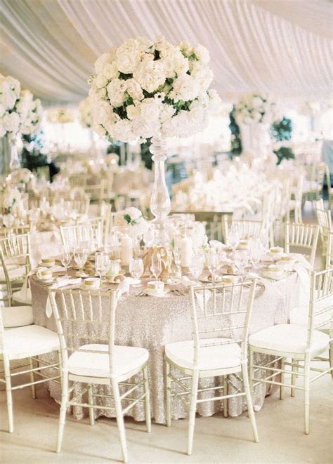 All White Wedding Reception Inspiration Fab Mood Wedding Colours