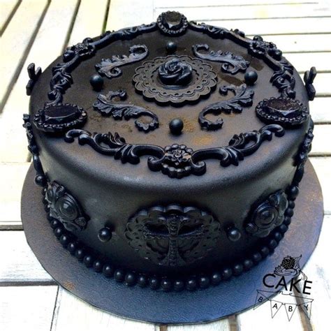 Inspiration Picture Of Gothic Birthday Cakes Pasteles Deliciosos Torta De Halloween Tortas
