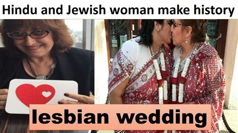 Britain S First Interfaith Lesbian Wedding With Hindu And Jewish Woman Youtube