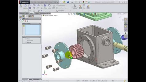 Creating An Exploded View Using Solidworks 2015 Youtube