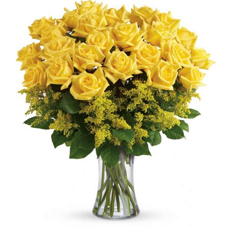 Birthday Golden Days Yellow Rose Bouquet 1 Florist In Central Ohio