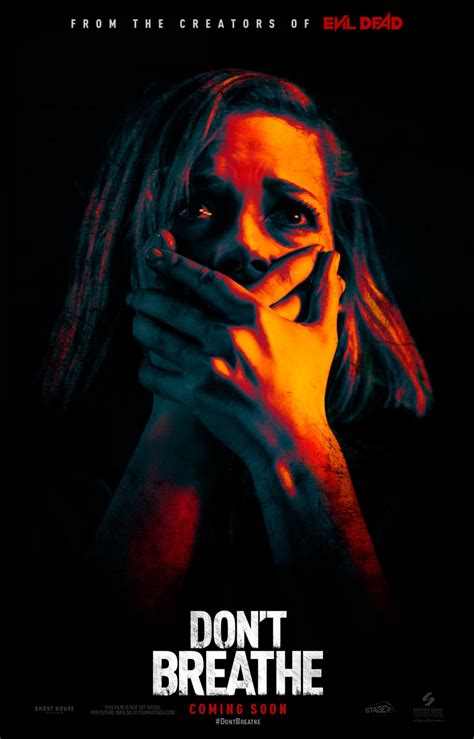 Stephen lang, jane levy, dylan minnette and others. Don't Breathe (2016) Poster #1 - Trailer Addict