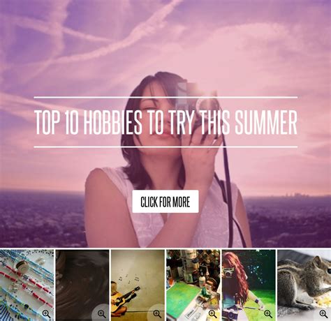 Top 10 Hobbies To Try This Summer Lifestyle