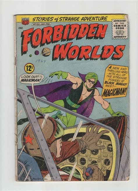 Forbidden Worlds 125 Acg 1965 Low Grade Comic Books Silver Age