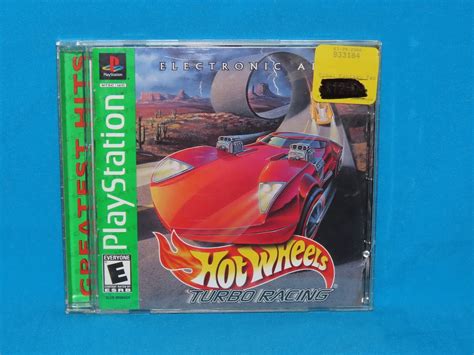 Hot Wheels Turbo Racing Sony Playstation Vintage Used Video Etsy