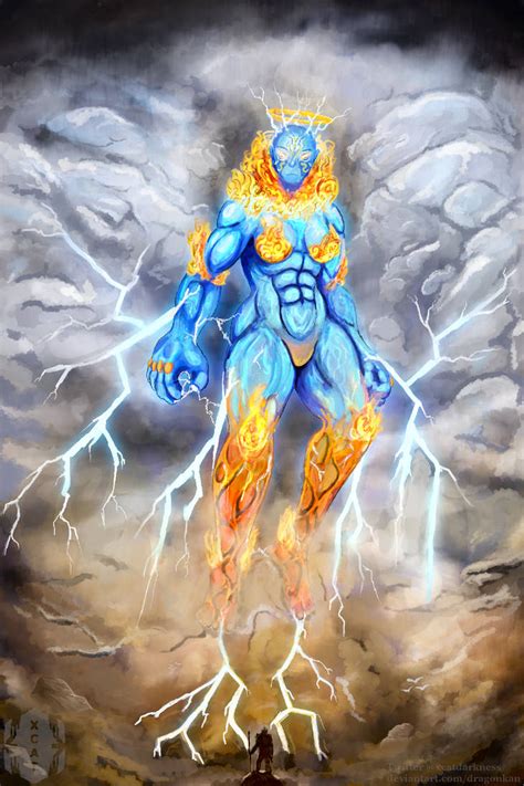 Lightning Goddess By Dragonkan On Deviantart