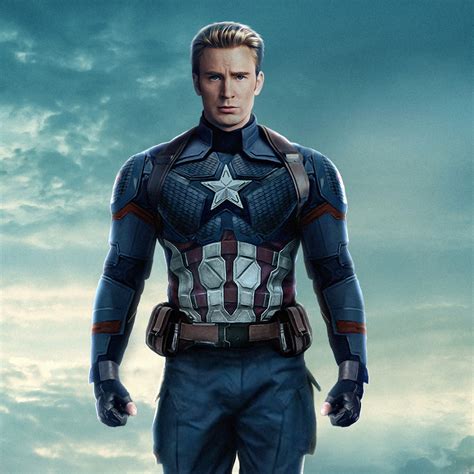 2048x2048 Captain America In Avengers 4 Ipad Air Hd 4k Wallpapers