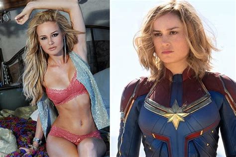 Oscar Winning Actress Brie Larson Takes Off Her Super Suit Before Launch Of New Captain Marvel