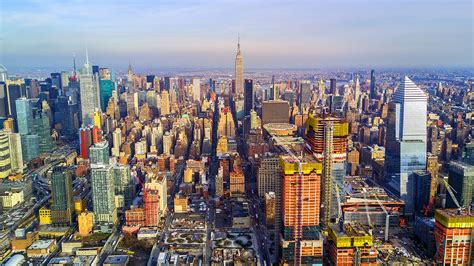 New York City Nyc Manhattans Westside Aerial Drone Video Dji Mavic Pro