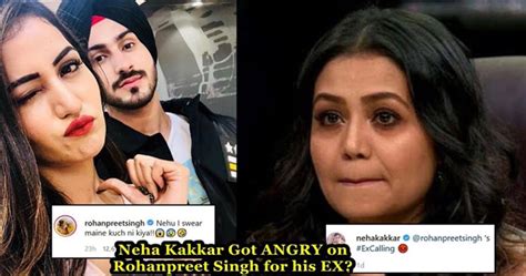 Newly Wed Neha Kakkar Angry With Husband Rohanpreets ‘ex Calling