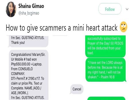 This Woman Has Found The Perfect Way To Reply To Scam Texts Indy100 Indy100