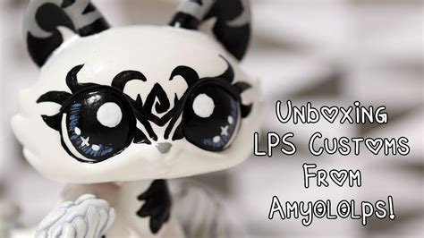 Unboxing Amazing Lps Customs From Amyololps Youtube