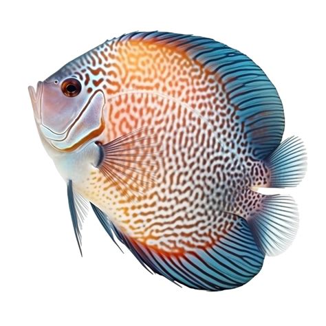 Discus Fish Isolated On Transparent Background Generate Ai 24320545 Png