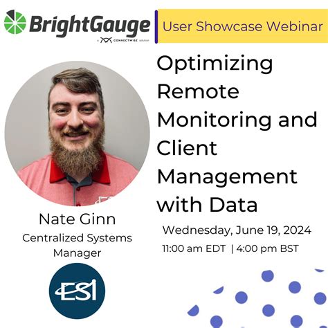 BrightGauge User Showcase Webinar - Optimizing Remote Monitoring and