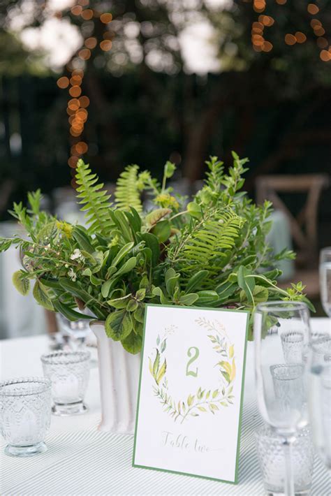 Vintage Greenery Wedding Inspiration Glamour And Grace