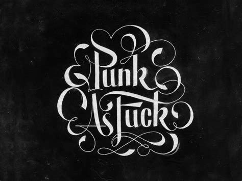 Punk Punk Rock Typography Wallpaper Wallbase Cc Lettering