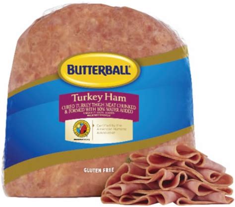 butterball honey roasted turkey breast fresh sliced deli meat 1 lb kroger
