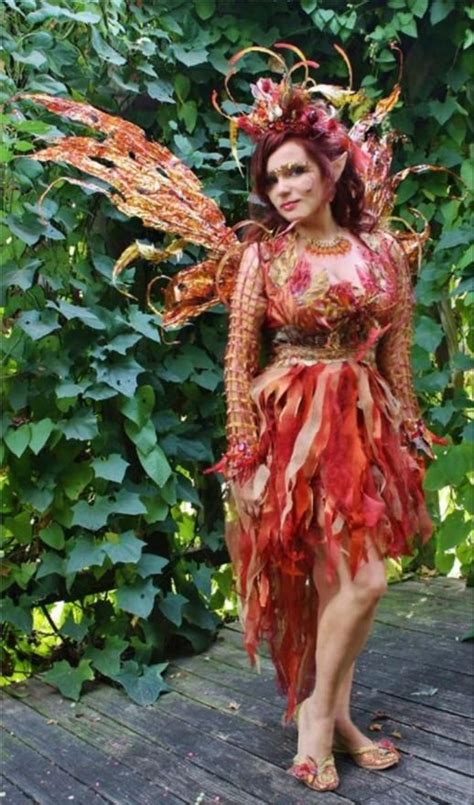 A Red Woodland Fairy Costume Holidays Woodland Fairy Costume